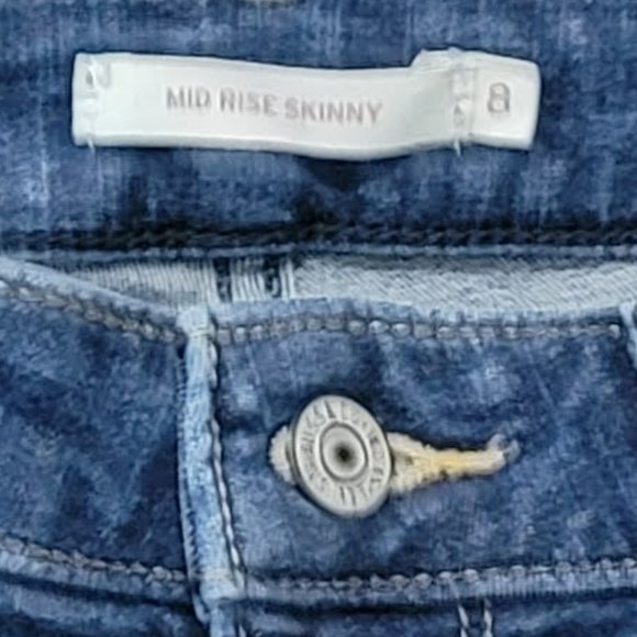 Levi's Red Tab Mid-Rise Skinny Jeans Size 8 Levi'd Denim - Picture 8 of 16